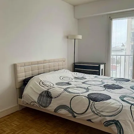 Elegant 2-room With Balcony & Eiffel Tower View 아파트 말라꼬프