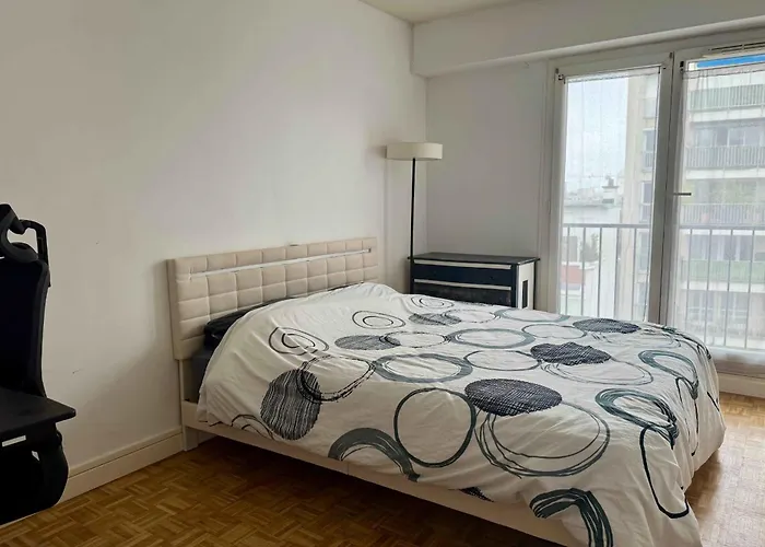 Elegant 2-room With Balcony & Eiffel Tower View 아파트 말라꼬프